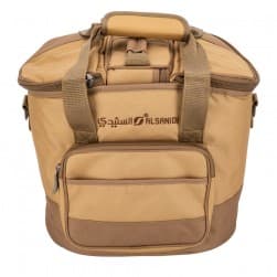 ALSANIDI, AL-Wanasah Thermos bag for Picnics and trips, Camping thermos bag, Kaki, Size 31.5*27*38Cm
