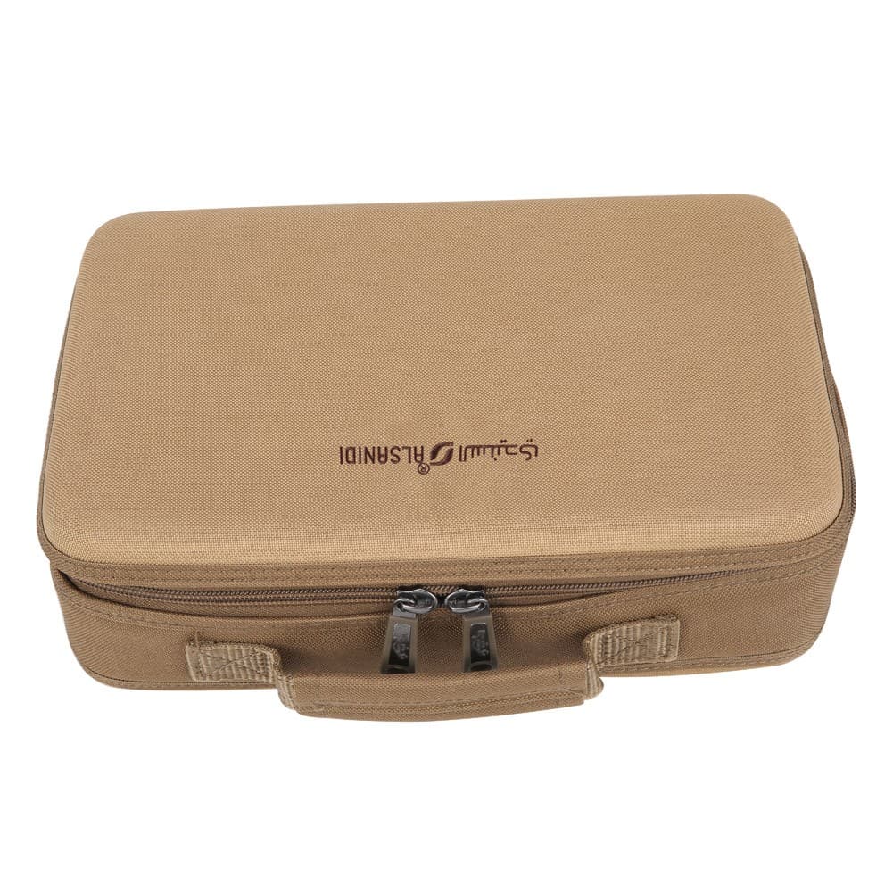 ALSANIDI, Advanced Cups and Mugs bag for trips, Cups Bag, Kaki, Size 29*18*9.5Cm