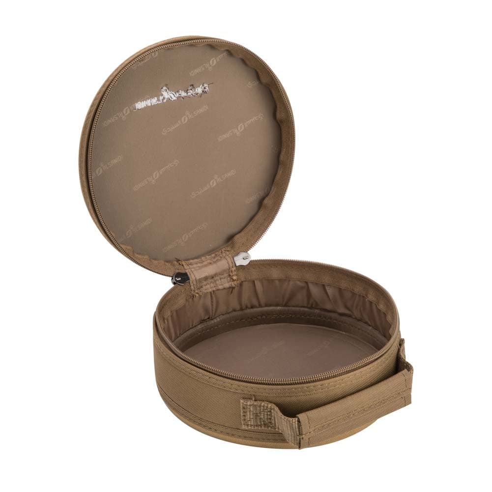 ALSANIDI, Advanced cups Bag for trips, Tea cups Bag, Kaki, Size 21*21*8Cm