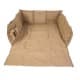 ALSANIDI, Car back trunk Mat For Sequoia after the secone Mattress, Back mat, Sulfur Yellow, Size 130*129*47.5Cm