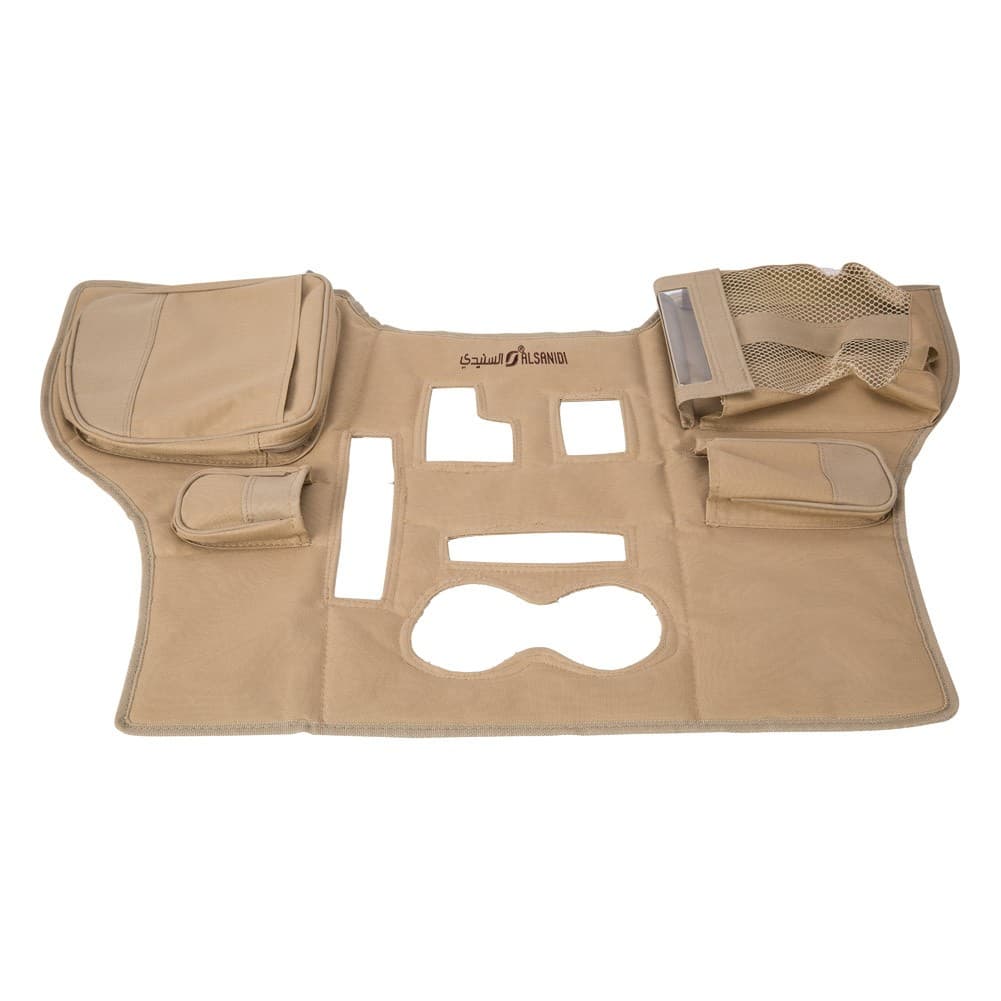 ALSANIDI, Gear organizer for Automatic Car Pajero + 2010 car, Gear organizer, Sulfur Yellow, Size 79*51.5*5Cm