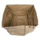 ALSANIDI, Car back trunk mat PVC Lining for Pajero 2010 +, Back mat, Sulfur Yellow, Size 114*120*59Cm