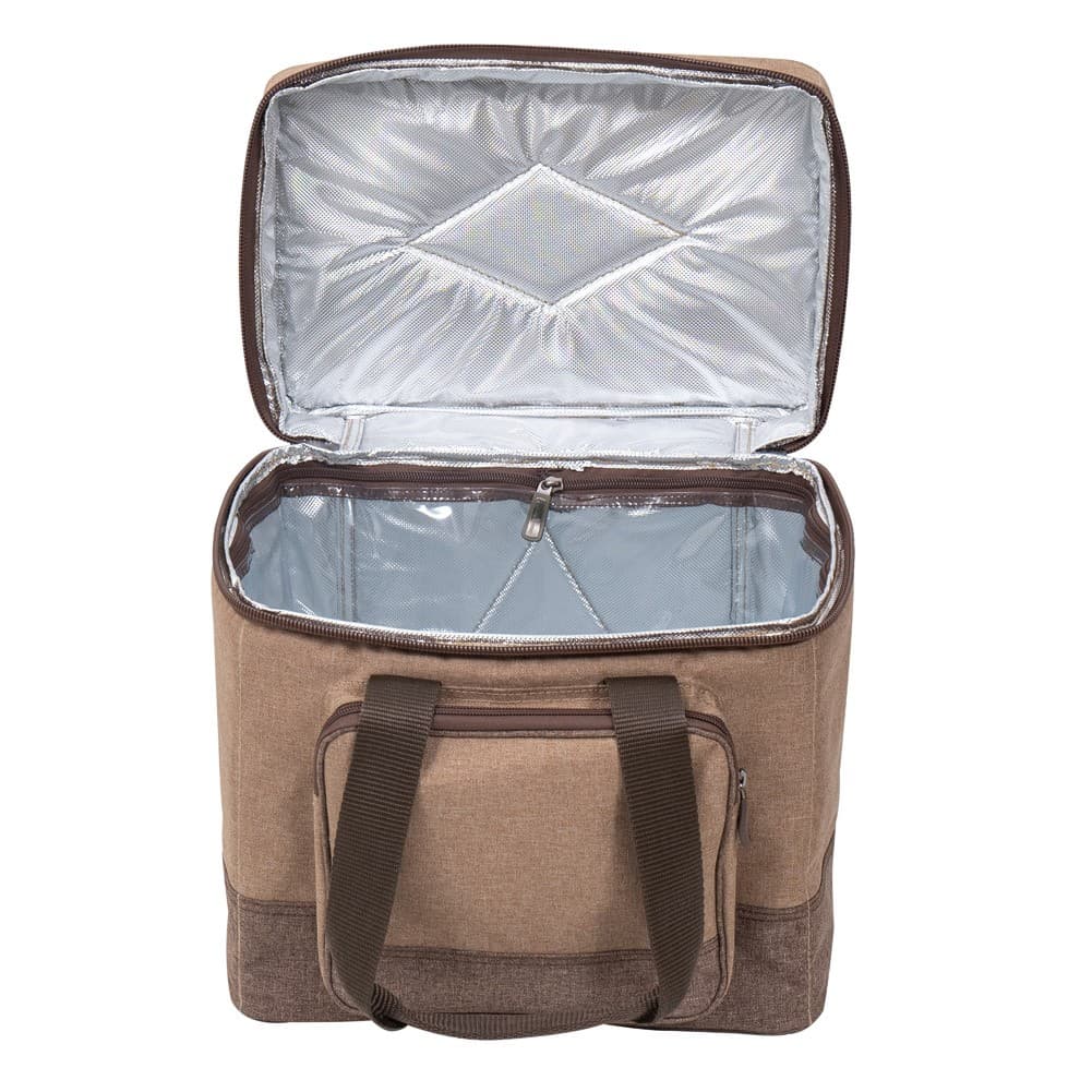 ALSANIDI, Al-Riyadh thermos Bag for Picnics and trips, Camping thermos bag, Woody, Size 34.5*22.5*34Cm