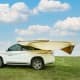 DPT, Side Car Umbrella, Portable Car Umbrella, Kaki, Size 210*210*190 Cm