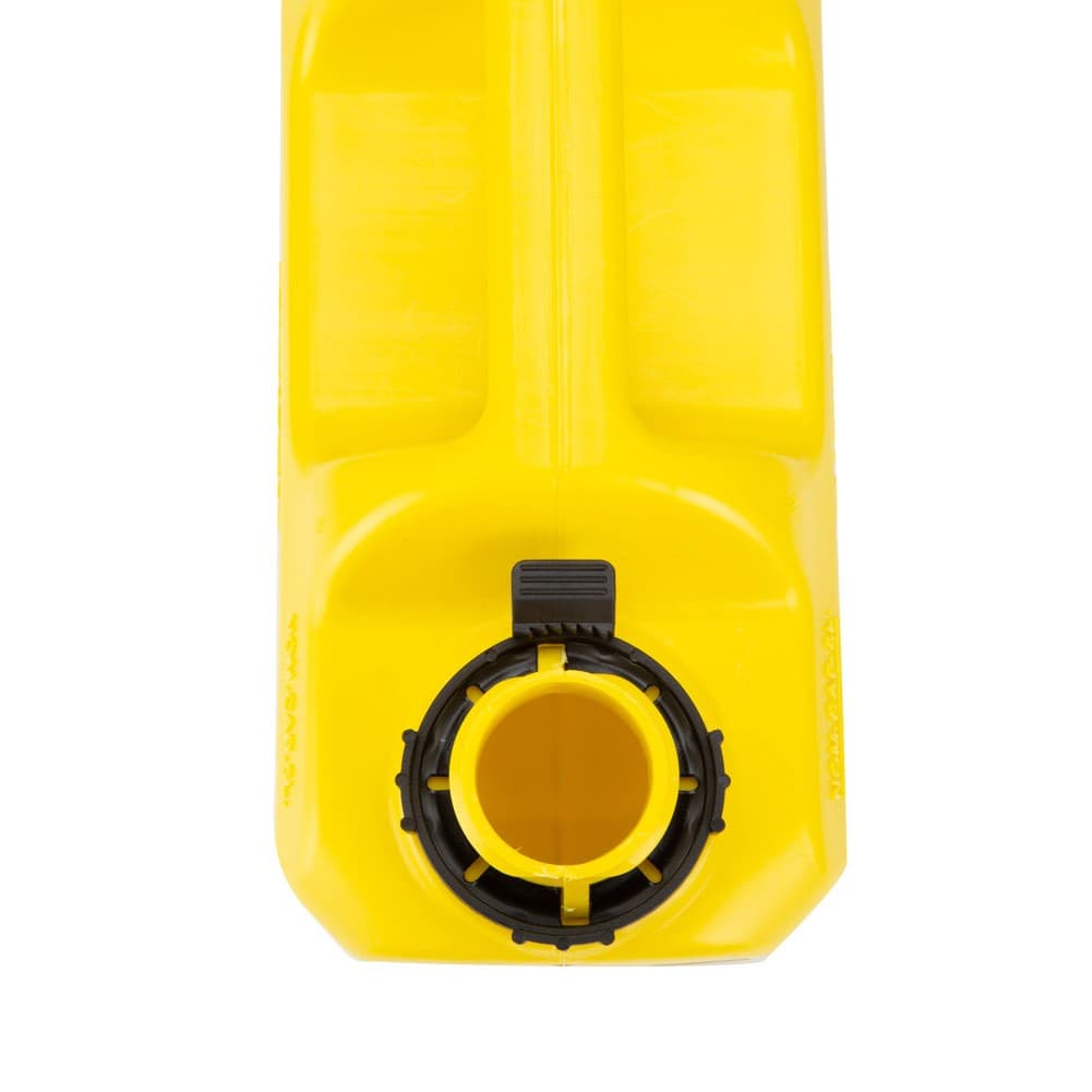 DPT, Thick Fuel and Gasoline Tank,
Portable Plastic Petrol Container, Yellow, capacity 5 L