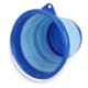 ALSANIDI, Foldable Camping platewashing Bucket, Foldable Polyethylene water bucket, Blue, capacity 5 L