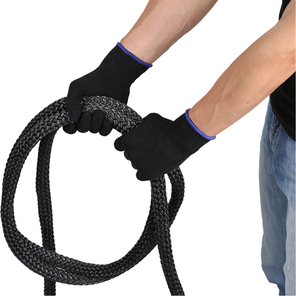 ALSANIDI, Towing Rope/Cable for Car, Emergency Towing Rope, Gray, Size 9Metre*22mm load 10 Ton