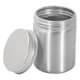 ALSANIDI, Aluminum spice box, Tea, coffee and sugar storage for trips, Silver, capacity 150 ml