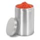 ALSANIDI, Aluminum spice box, Tea, coffee and sugar storage for trips, Silver, capacity 2000 ml