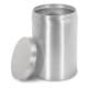 ALSANIDI, Aluminum spice box, Tea, coffee and sugar storage for trips, Silver, capacity 2000 ml