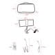 ALSANIDI, Camping lamp, Trips and emergency light, White