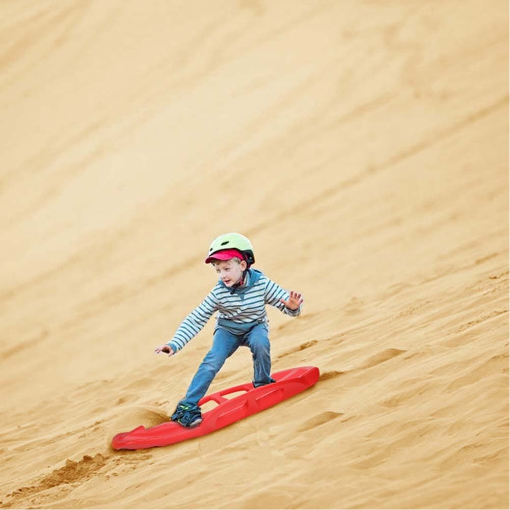 ALSANIDI, Desert Sand Sled, Desert Sandboard, Red, Size 108*38.7*13.6 Cm