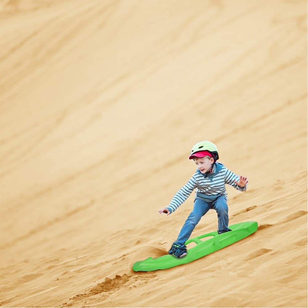 ALSANIDI, Desert Sand Sled, Desert Sandboard, Green, Size 108*38.7*13.6 Cm