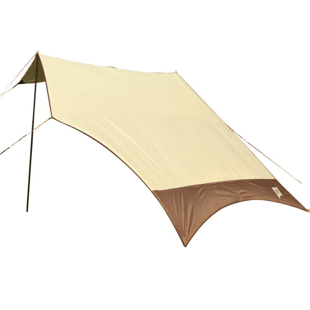 DPT, Road Umbrella, Portable Car Canopy, Sandy, Size4.2*4.4Metre