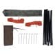 DPT, Road Umbrella, Portable Car Canopy, Sandy, Size4.2*4.4Metre