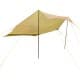 DPT, Road Umbrella, Portable Car Canopy, Sandy, Size4.2*4.4Metre
