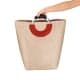 ALSANIDI, Versatile heritage handbag, Thermos bag, Beige, Size 50*25*32Cm