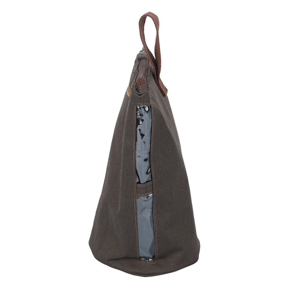 ALSANIDI, Tea and sugar storage bag for trips, 5 different pieces, Coffee Brown, Size 25*15.5*28Cm