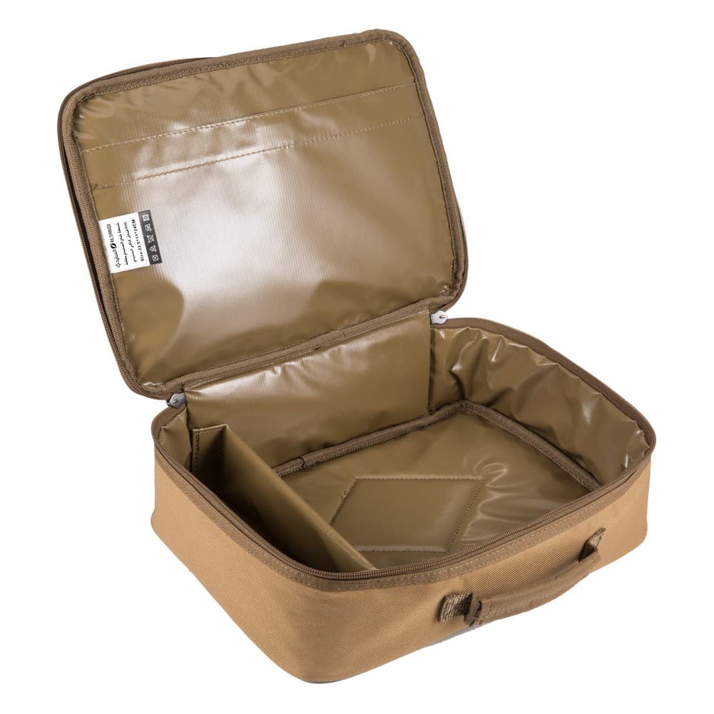 ALSANIDI, Tea Bag for Trips, Tea Bag, Kaki, Size 33.5*11*24Cm