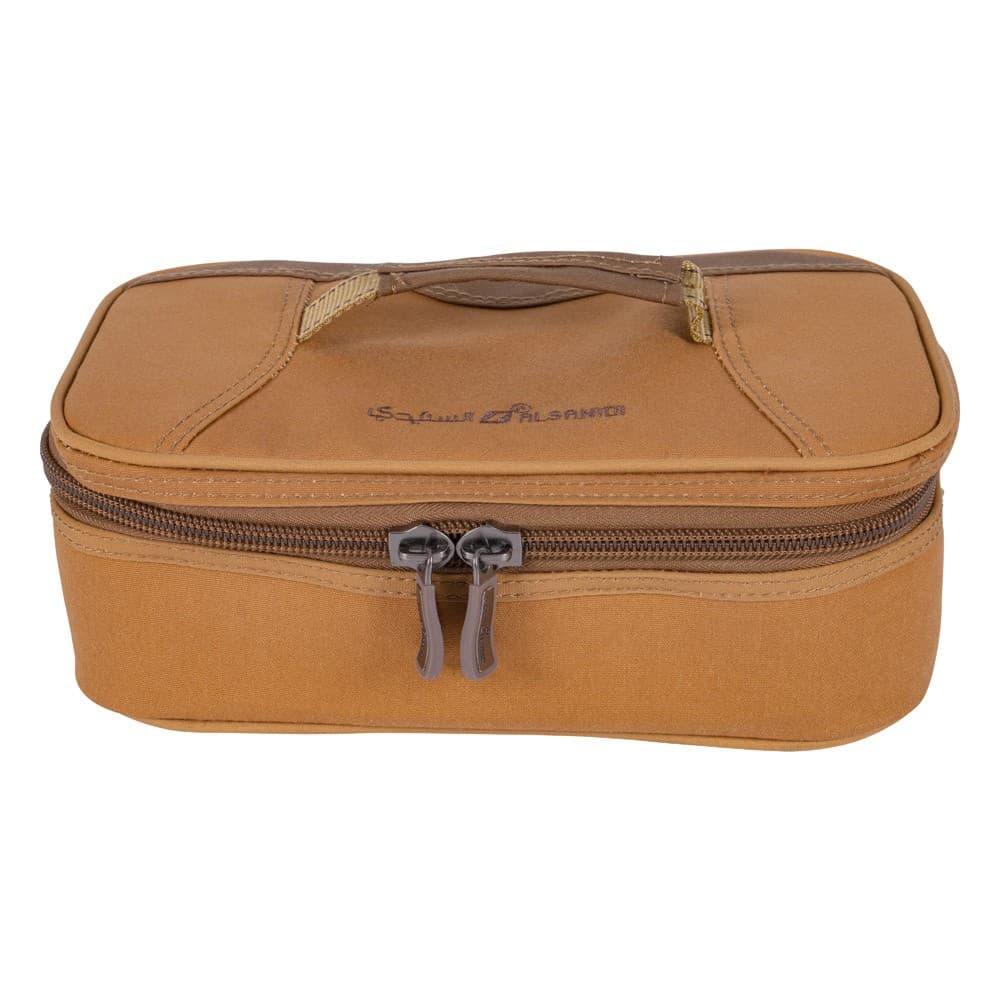 ALSANIDI, Cups and Mugs Bag for trips, Cups Bag, Sandy, Size 29*18*10Cm