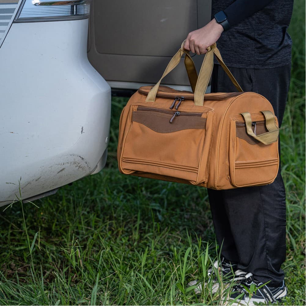 ALSANIDI, Al-Tanhat bag for trips, Camping bag, Sandy, Size 54*38*31Cm
