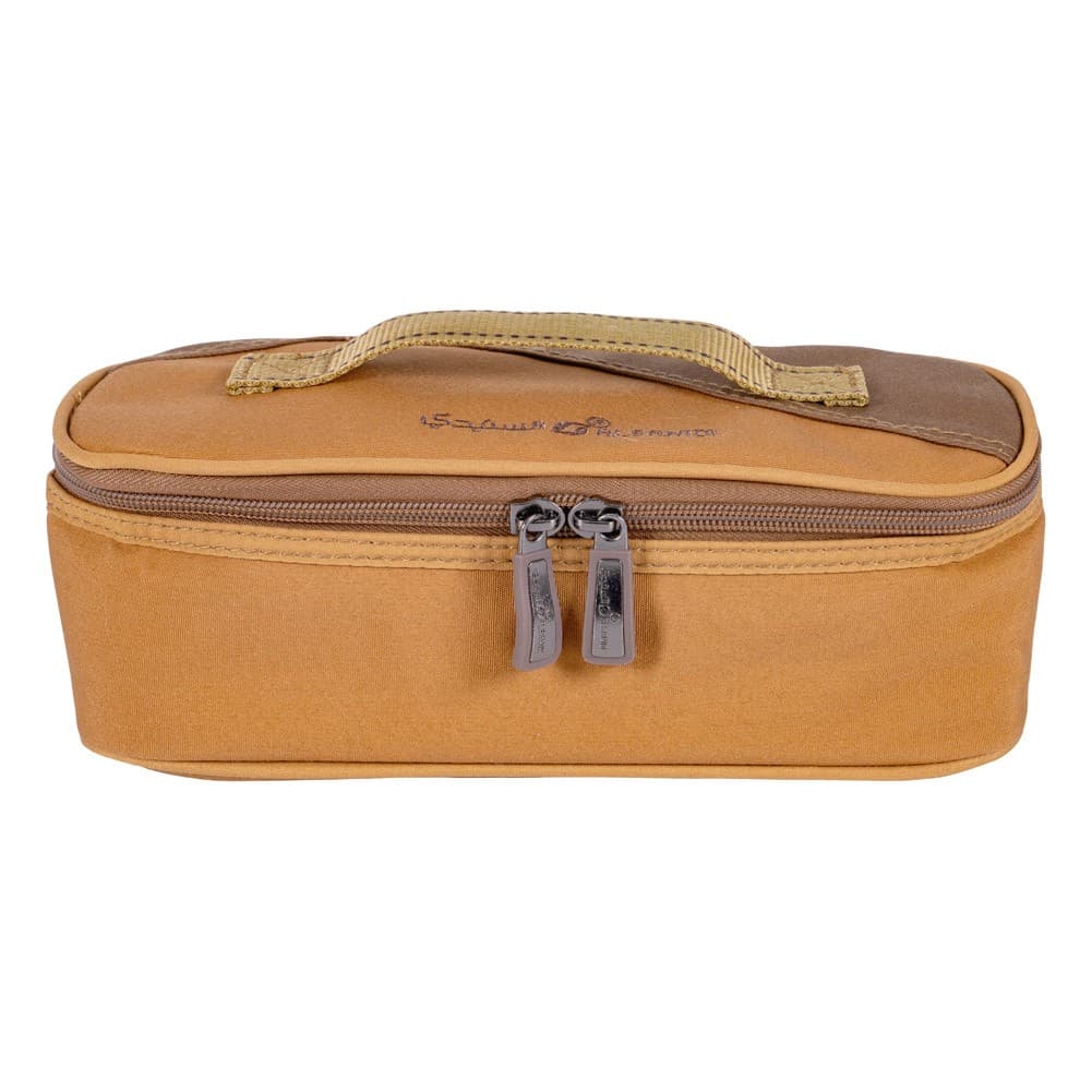ALSANIDI, Cups bag for trips, Cups bag, Sandy, Size 27.5*12*9Cm