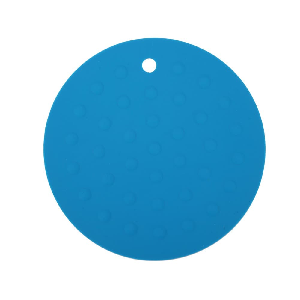 ALSANIDI, Silicone Hot pot holder, Blue, Size 17 Cm
