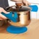 ALSANIDI, Silicone Hot pot holder, Blue, Size 17 Cm