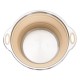 ALSANIDI, Foldable Silicone bowel, Silicone bowel, Beige, Size 22 Cm