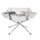 DPT, Trips grill, Portable BBQ stove, Silver, Size 35*36*32 Cm
