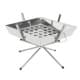 DPT, Trips grill, Portable BBQ stove, Silver, Size 35*36*32 Cm