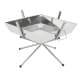 DPT, Trips grill, Portable BBQ stove, Silver, Size 35*36*32 Cm