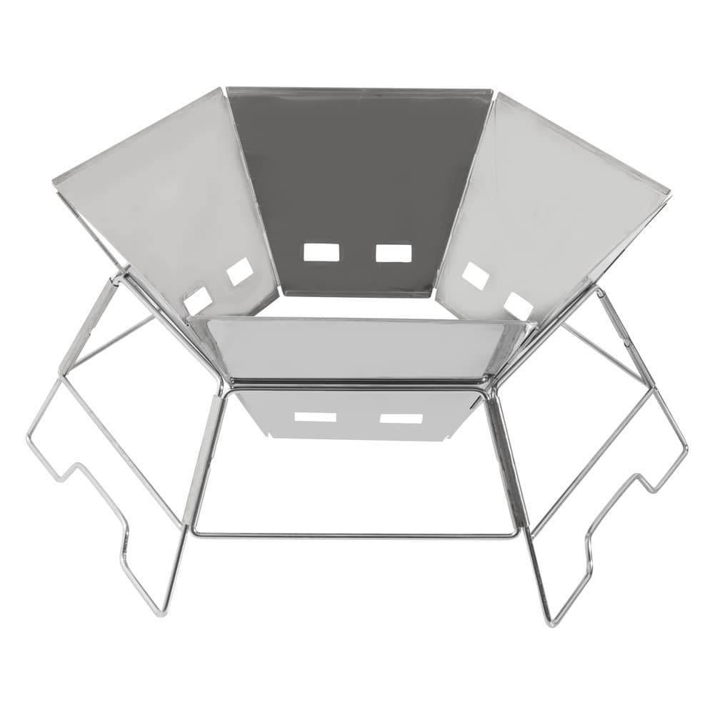 DPT, Trips grill, Portable BBQ stove, Silver, Size 49.5*22 Cm