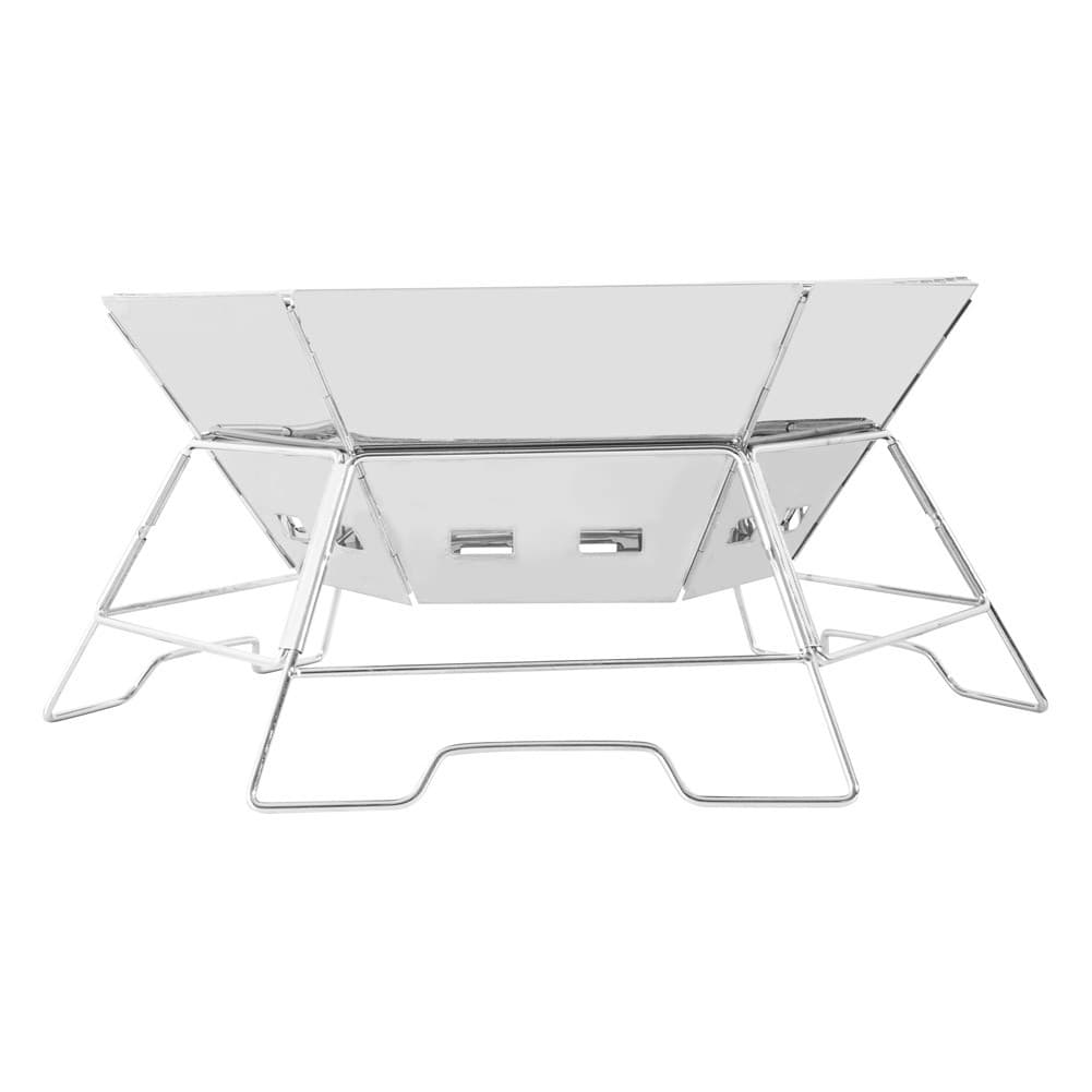 DPT, Trips grill, Portable BBQ stove, Silver, Size 49.5*22 Cm