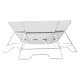 DPT, Trips grill, Portable BBQ stove, Silver, Size 49.5*22 Cm