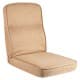 ALSANIDI, Ground Camping and Garden Chair, Trips Chair, Kaki, Size 50*64*67 Cm
