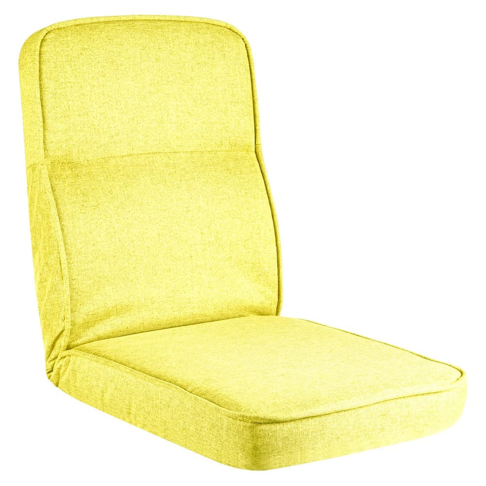 ALSANIDI, Ground Camping and Garden Chair, Trips Chair, Yellow, Size 50*64*67 Cm
