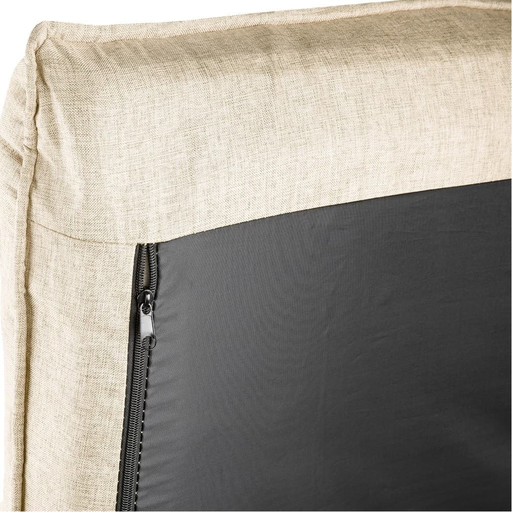 ALSANIDI, Ground Camping and Garden Chair, Trips Chair, Beige, Size 60*65*59 Cm