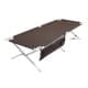 ALSANIDI, Camping Cot, Travel Cot for Camping, Brown, Size 80*210 Cm