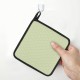 ALSANIDI, Silicone Hot pot holder, Green, Size 18*18 Cm
