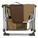 DPT, Camping Chairs for Trips, Camping Chair, Brown Light, Size 83*60*50*44*92 Cm