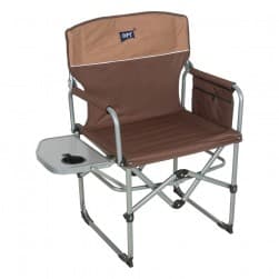 DPT, Camping Chairs for Trips, Camping Chair, Brown Dark, Size 83*60*50*44*92 Cm