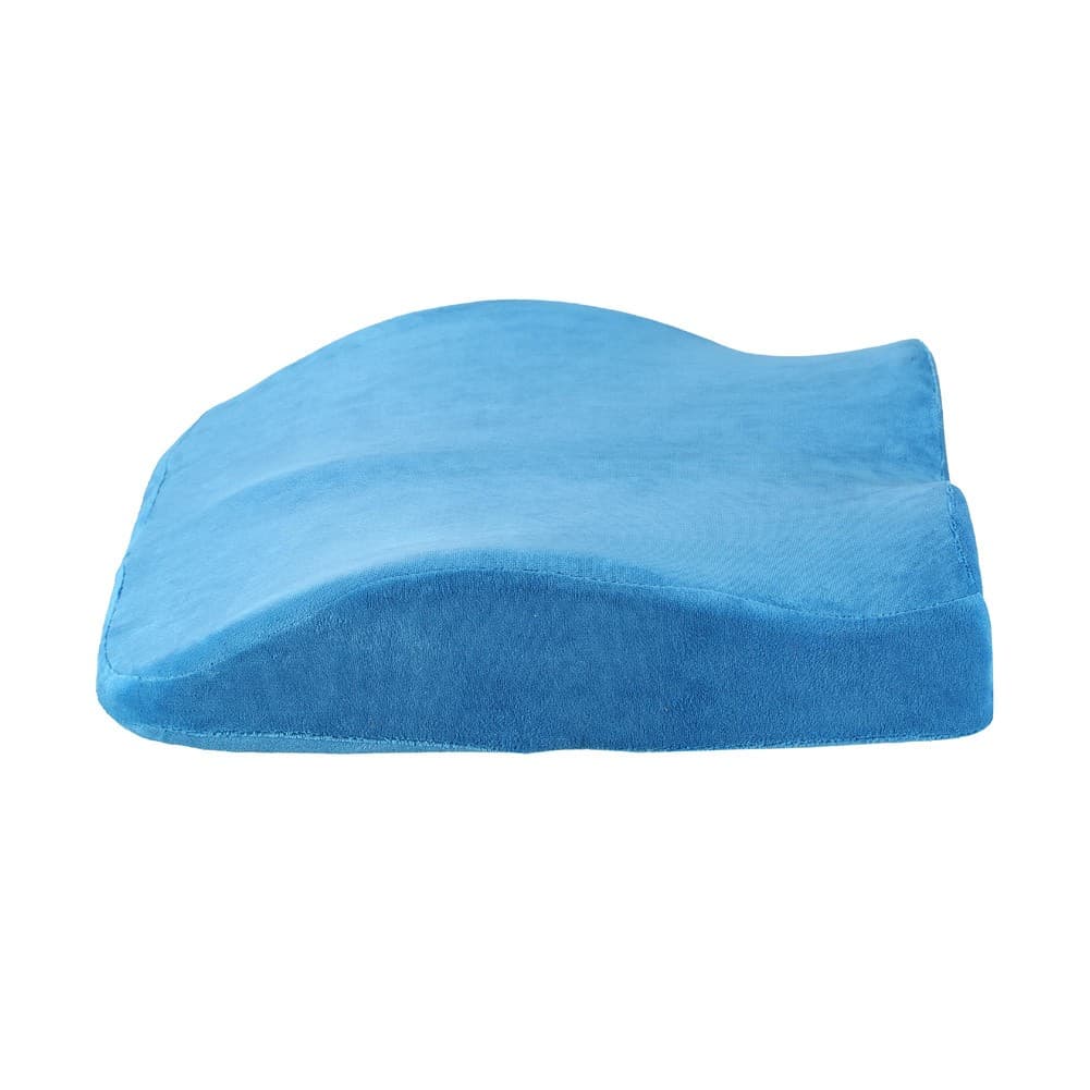DPT, Medical pillow with memory foam filling, Foam seat cushion, Blue, Size 41*39 Cm