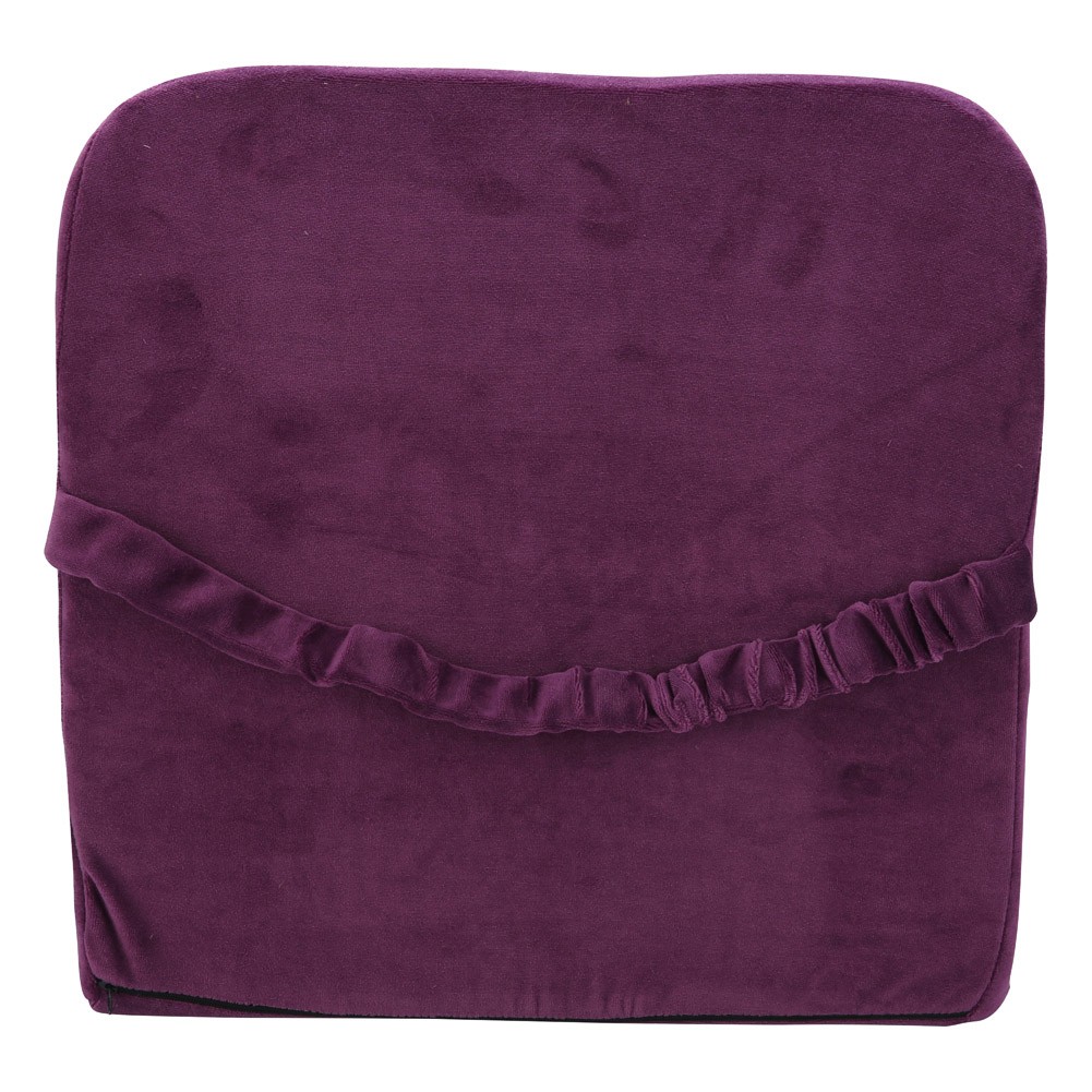DPT, Medical pillow with memory foam filling, Foam seat cushion, Lilac, Size 41*39 Cm