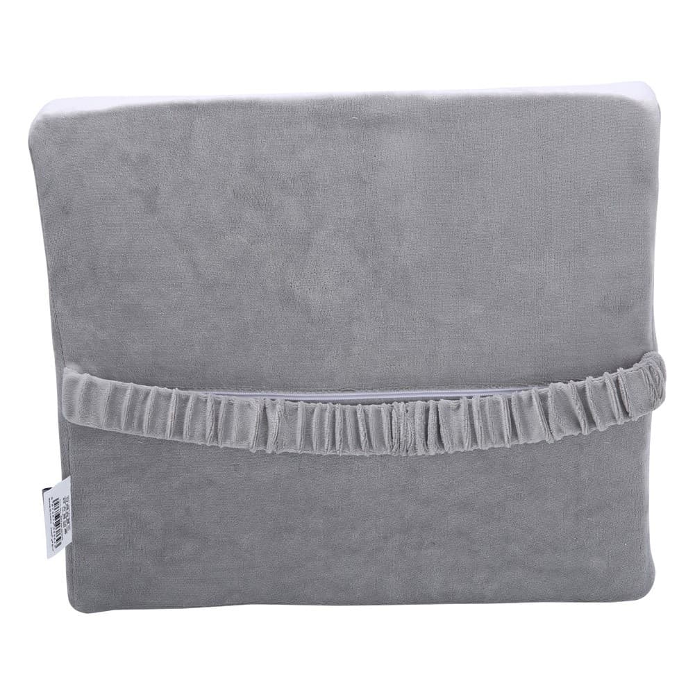 DPT, Medical pillow with memory foam filling, Foam seat cushion, Gray, Size 34*30 Cm