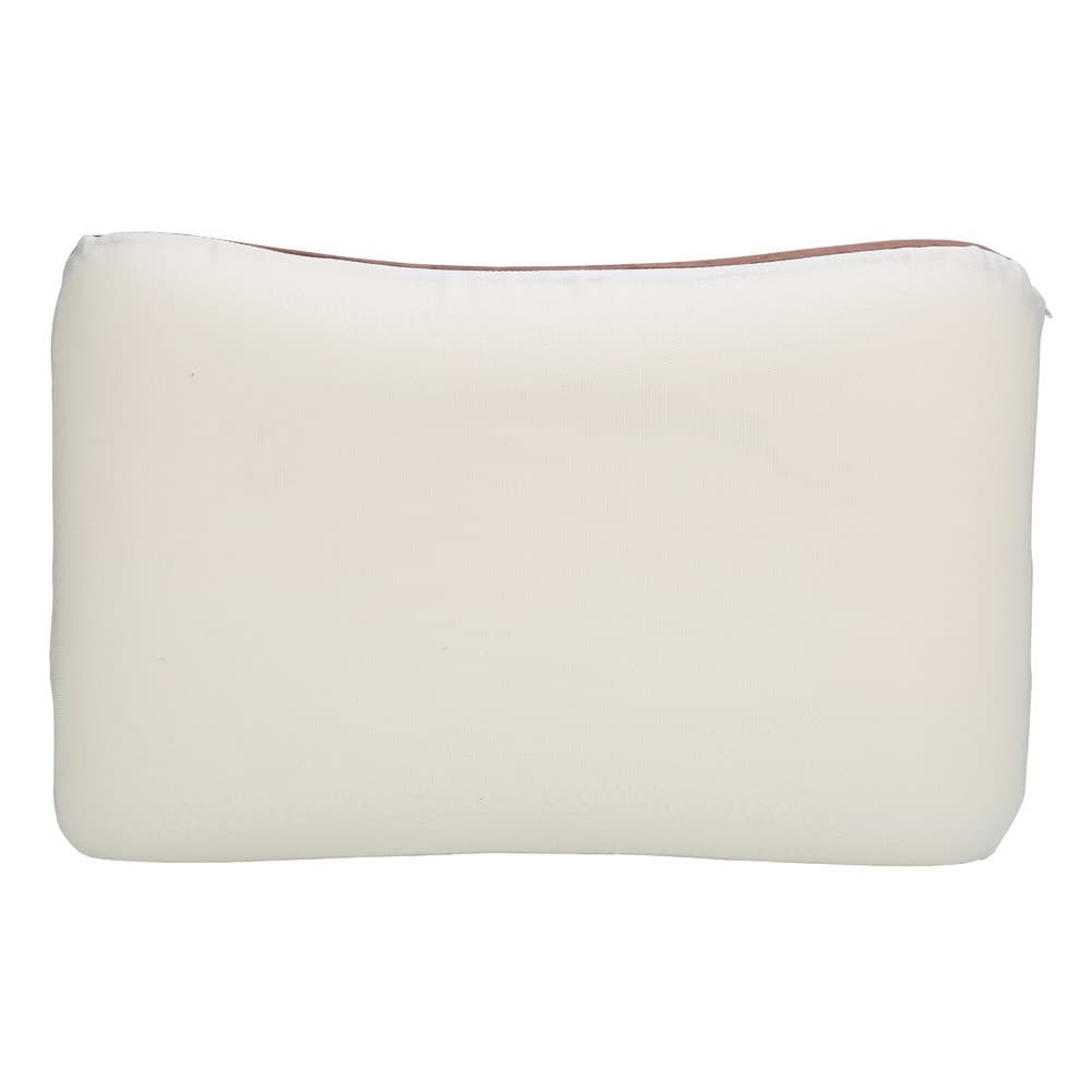 DPT, Medical pillow with memory foam filling, Anti-Bacterial Neck and Shoulder Support Pillow, Brown*White, Size 35*55 Cm