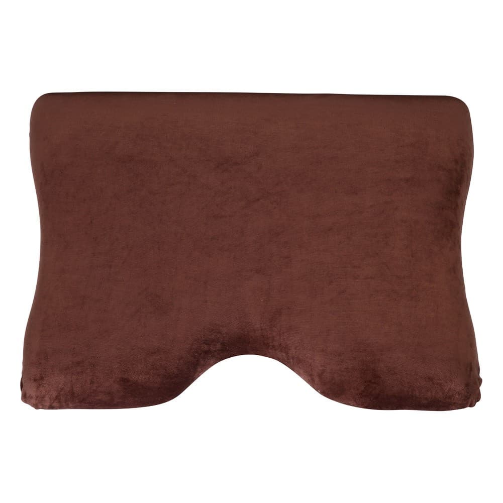 DPT, Medical pillow with memory foam filling, Anti-Bacterial Neck and Shoulder Support Pillow, Brown, Size 40*55 Cm
