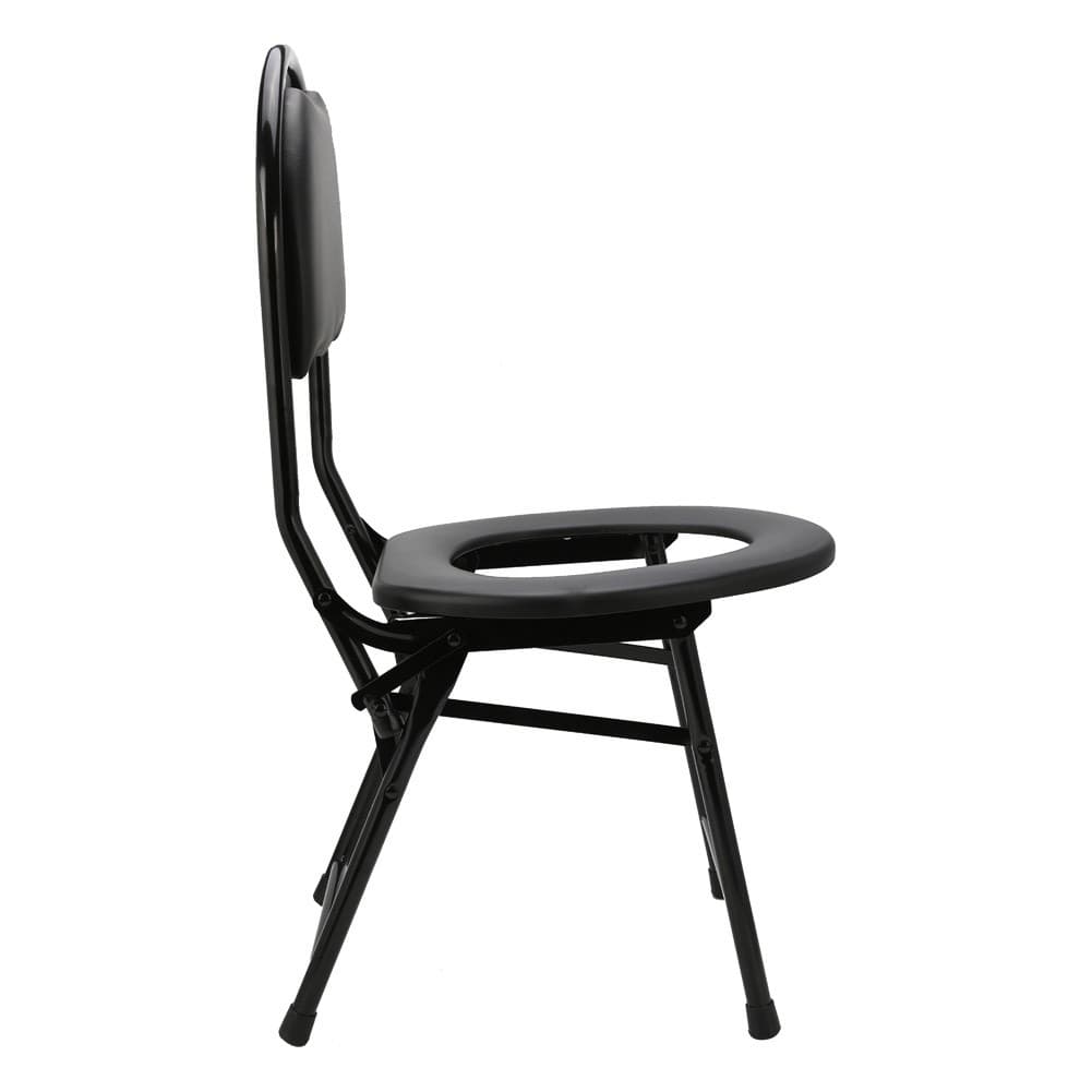 DPT, Portable Toilet Chair, Portable Toilet, Black