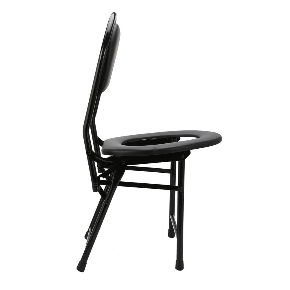 DPT, Portable Toilet Chair, Portable Toilet, Black