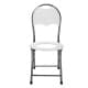 DPT, Portable Toilet Chair, Portable Toilet, White, Size 48 Cm